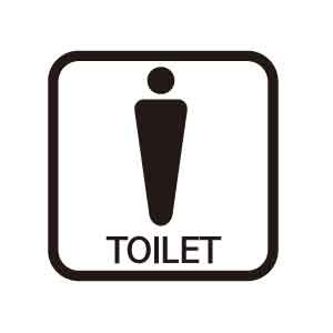 toilet2 남자 화장실 시트컷팅 스티커 